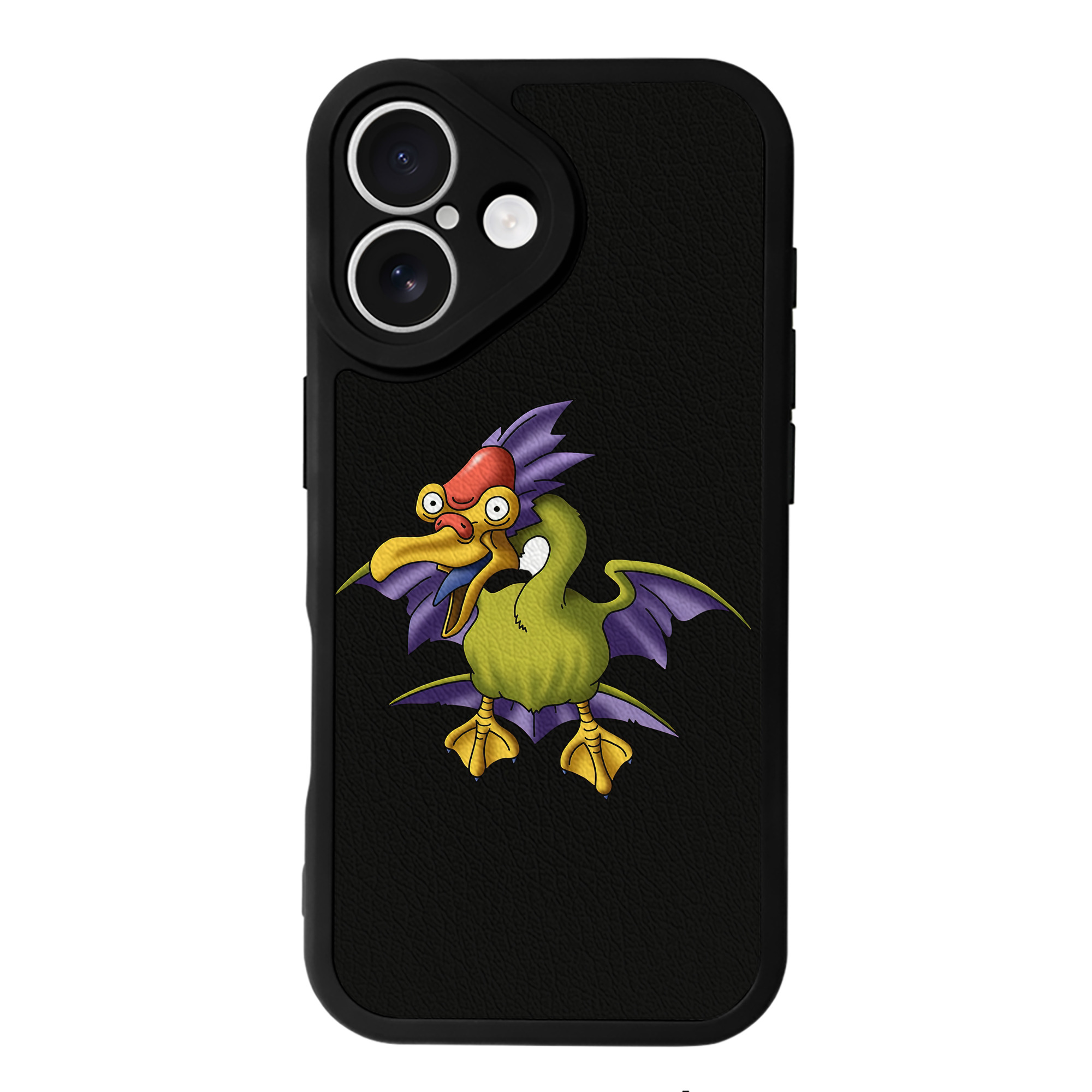 （画像用） ドラゴンクエスト Doragon Kuesuto Dragon Quest 【iPhone 16シリーズ対応】シリコンスマホケース（レザー調） 材質：シリコン